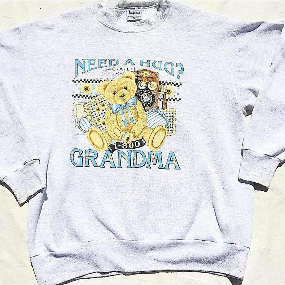 Vintage Teddy Crewneck Sweatshirt